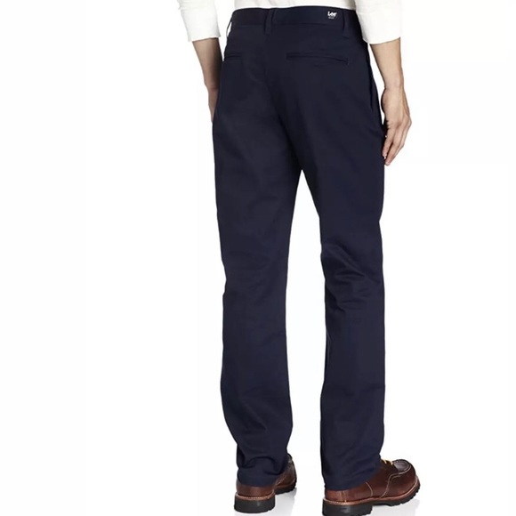 NWT Lee Slim-Straight Core Pant Navy Blue Sz 29x32 - Picture 2 of 10